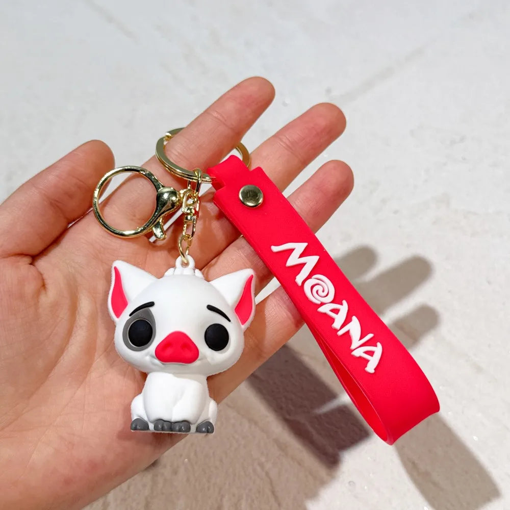 Moana ’Pua Chibi' Silicone Keyring Keychain