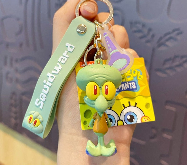 SpongeBob SquarePants 'Squidward' Keyring Keychain