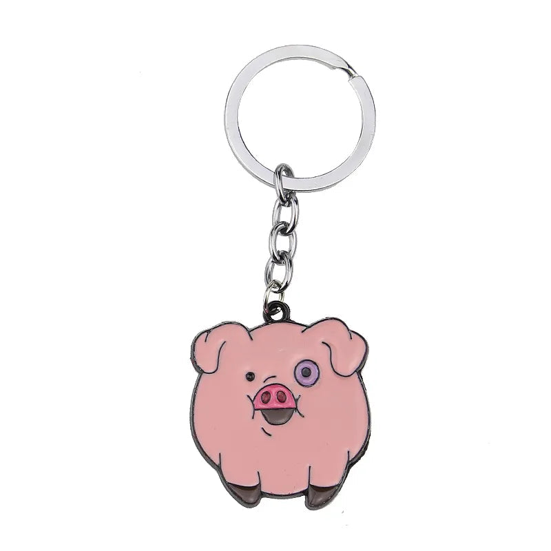 Gravity Falls 'Adorable Waddles' Keyring Metal Keychain