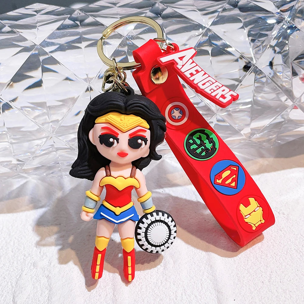 'Wonder Woman' Keyring PVC Keychain