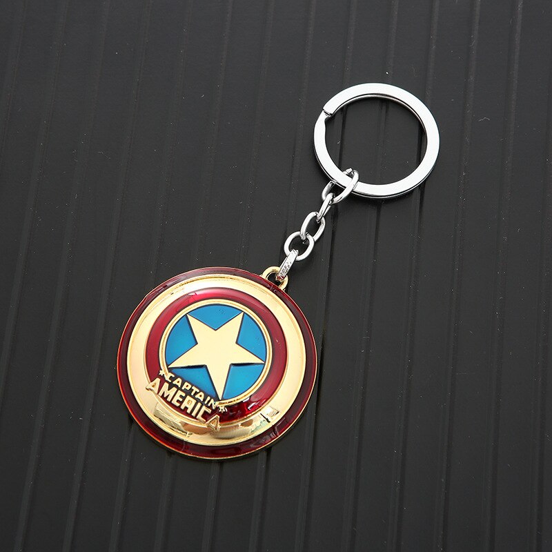 Captain America Shield Ver.3 Keyring Metal Keychain