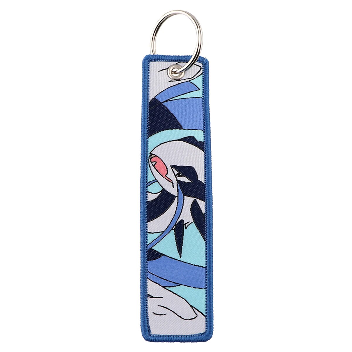 Pokemon 'Lugia' Embroidered Keychain