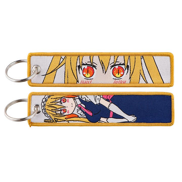 Miss Kobayashi's Dragon Maid 'Tohru' Embroidered Keychain