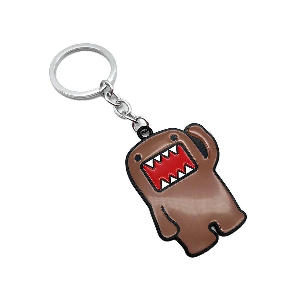 'Domo Kun' Keyring Metal Keychain
