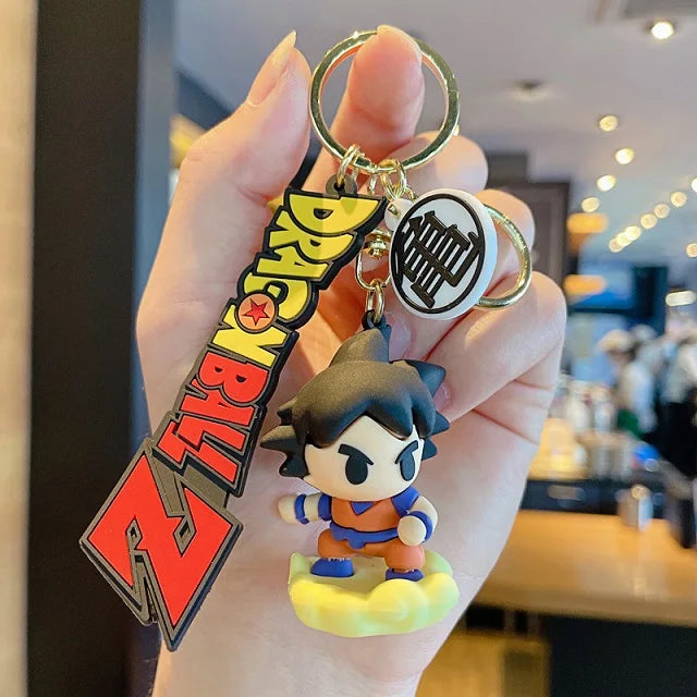 Dragon Ball Z 'Flying Son Goku Chibi' PVC Keyring Keychain