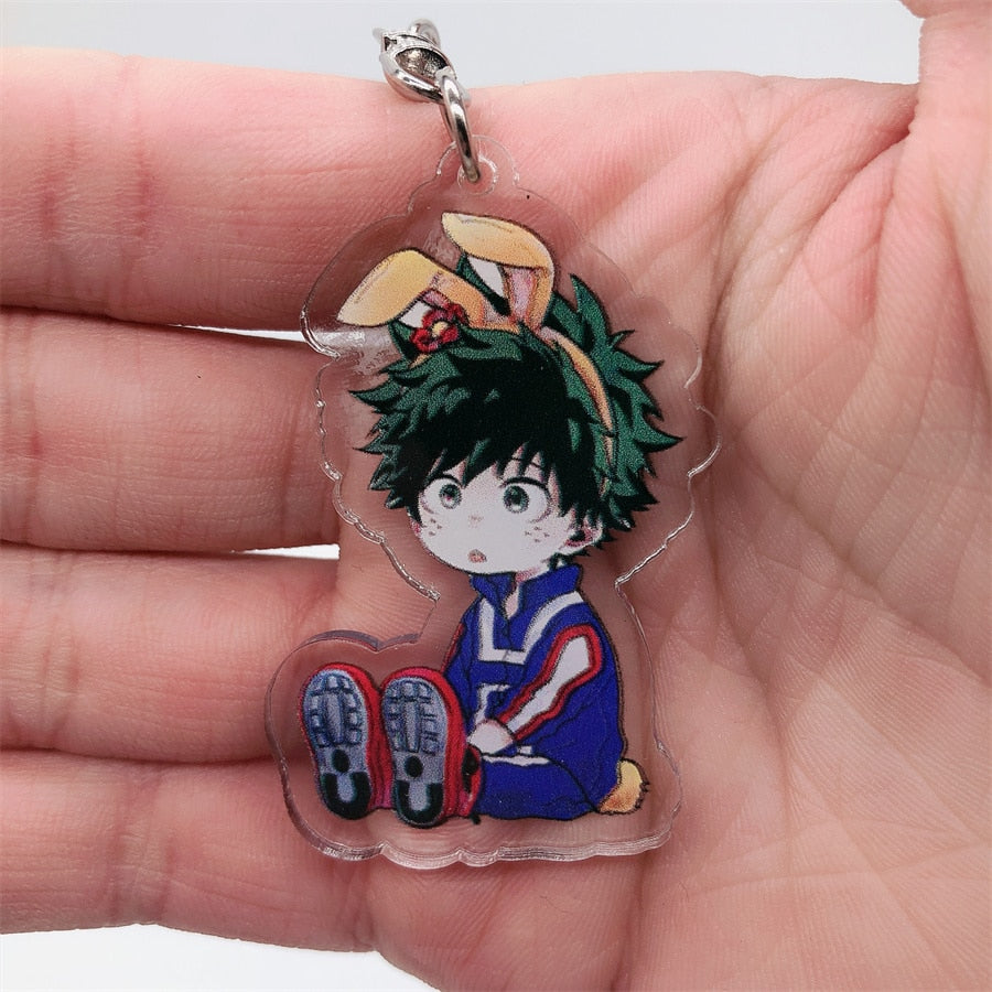 My Hero Academia 'Serious | Izuku Midoriya' Keyring Plastic Keychain