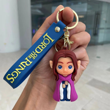 The Lord of the Rings 'Arwen | Chibi' Keyring Silicone Keychain