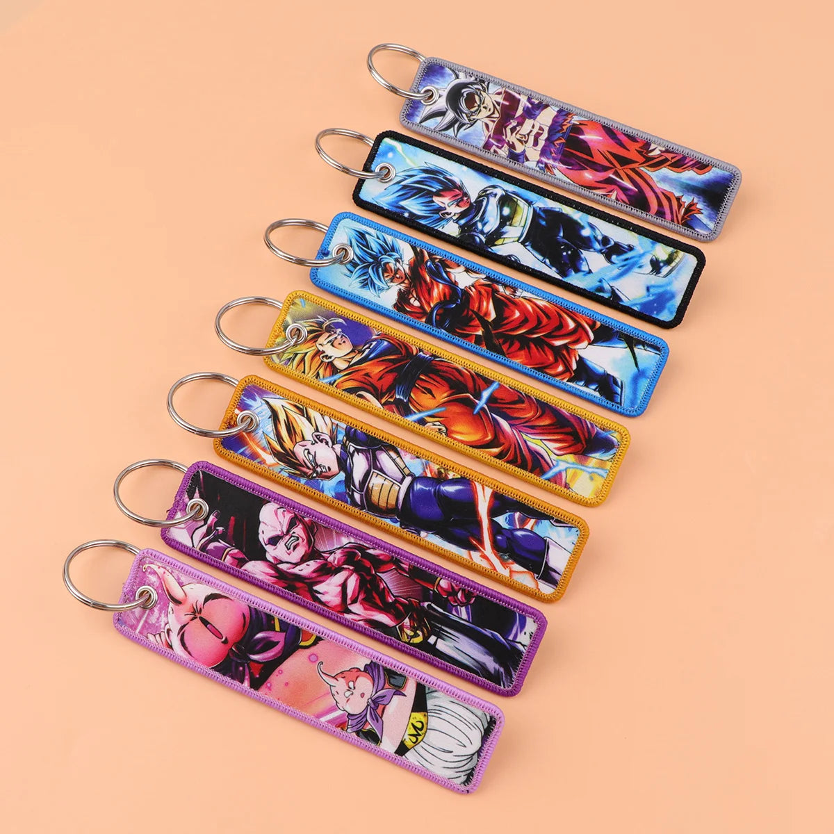 Dragon Ball Z 'Goku | Ultra Instinct Form' Embroidery Keyring  Keychain