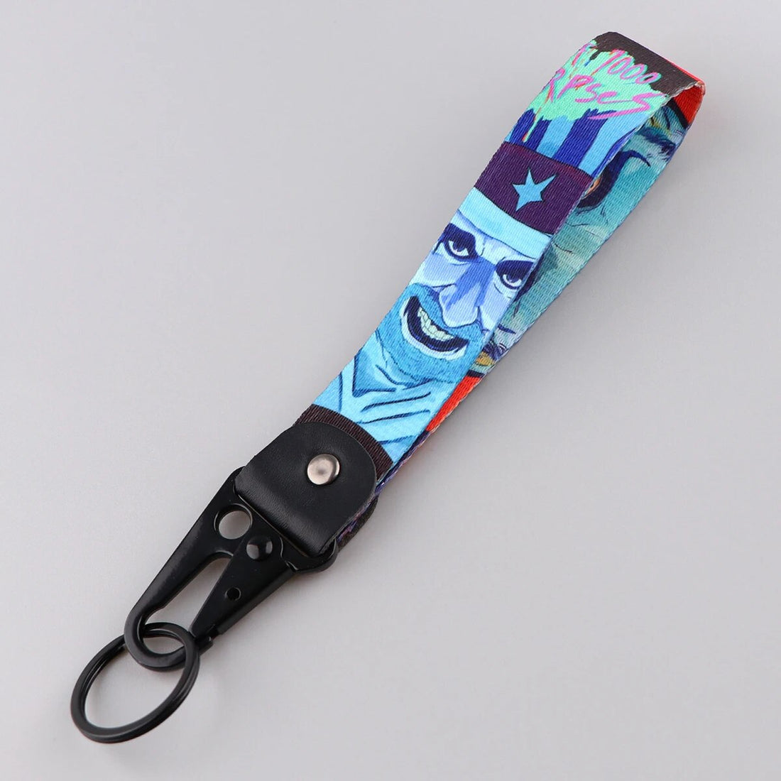 House of 1000 Corpses Wrist Lanyard Keychain with Keyring Clip