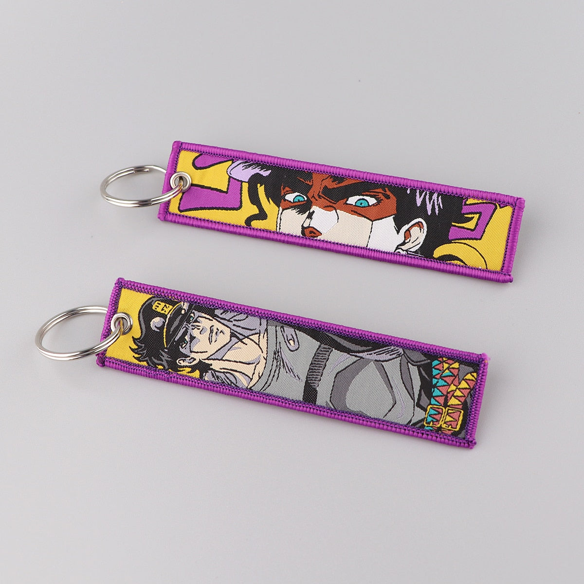JoJo's Bizarre Adventure 'Jonathan Joestar' Embroidered Keychain