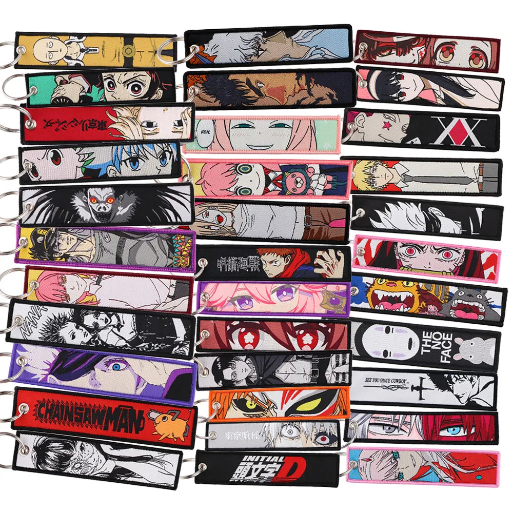 Bleach 'Ichigo Kurosaki' Embroidered Keychain