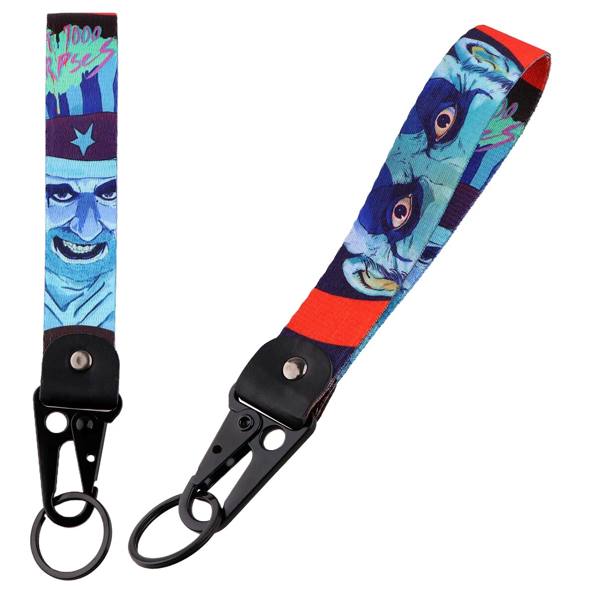 House of 1000 Corpses Wrist Lanyard Keychain with Keyring Clip