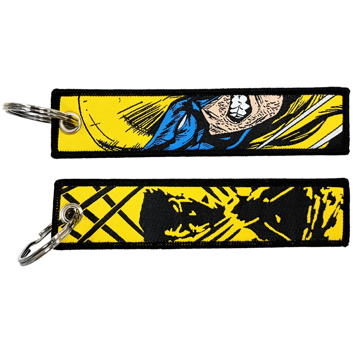 'Wolverine' Embroidered Metal Keychain