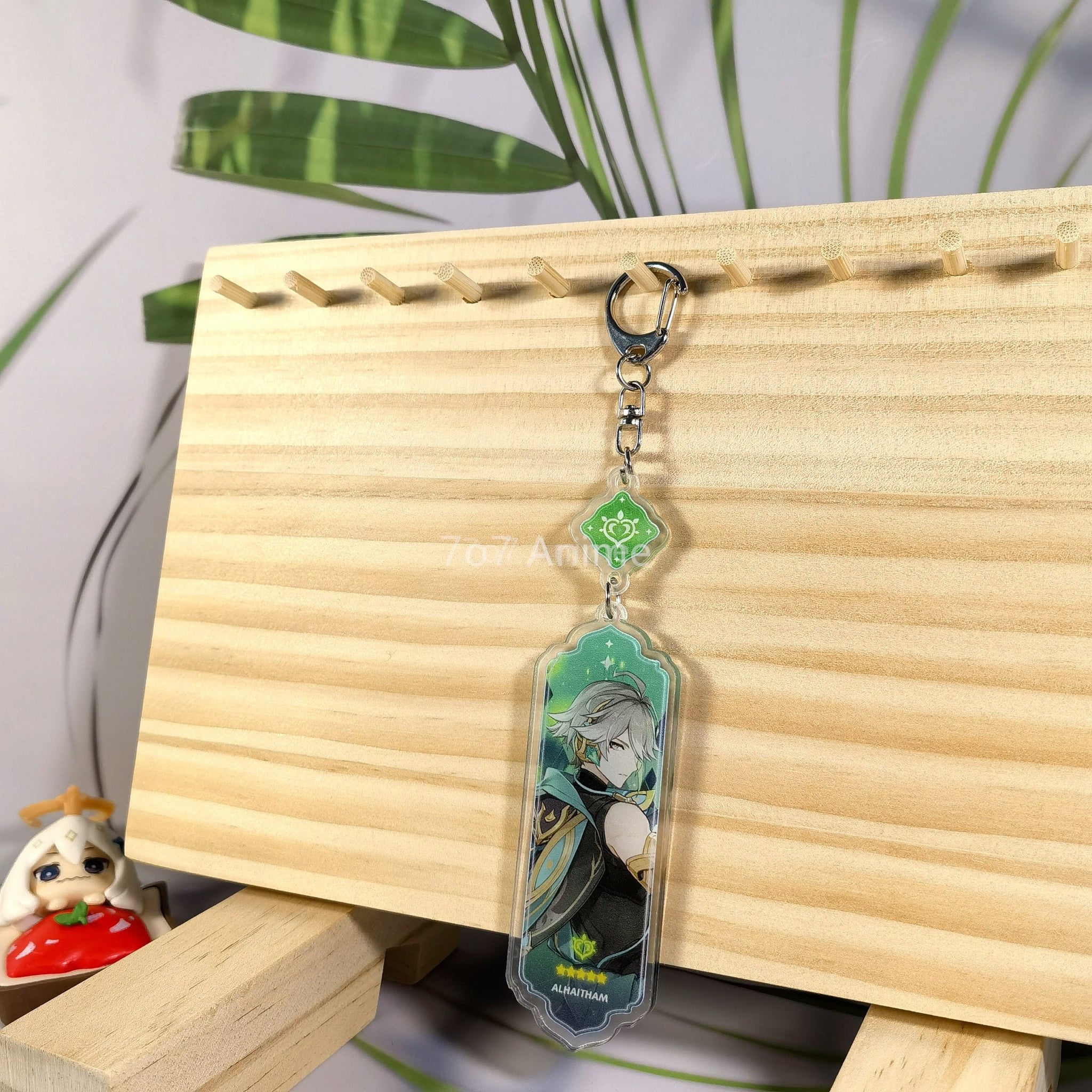 Genshin Impact 'Alhaitham' Keyring Metal Keychain