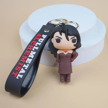 Fullmetal Alchemist 'Lust' Keyring Rubber Keychain