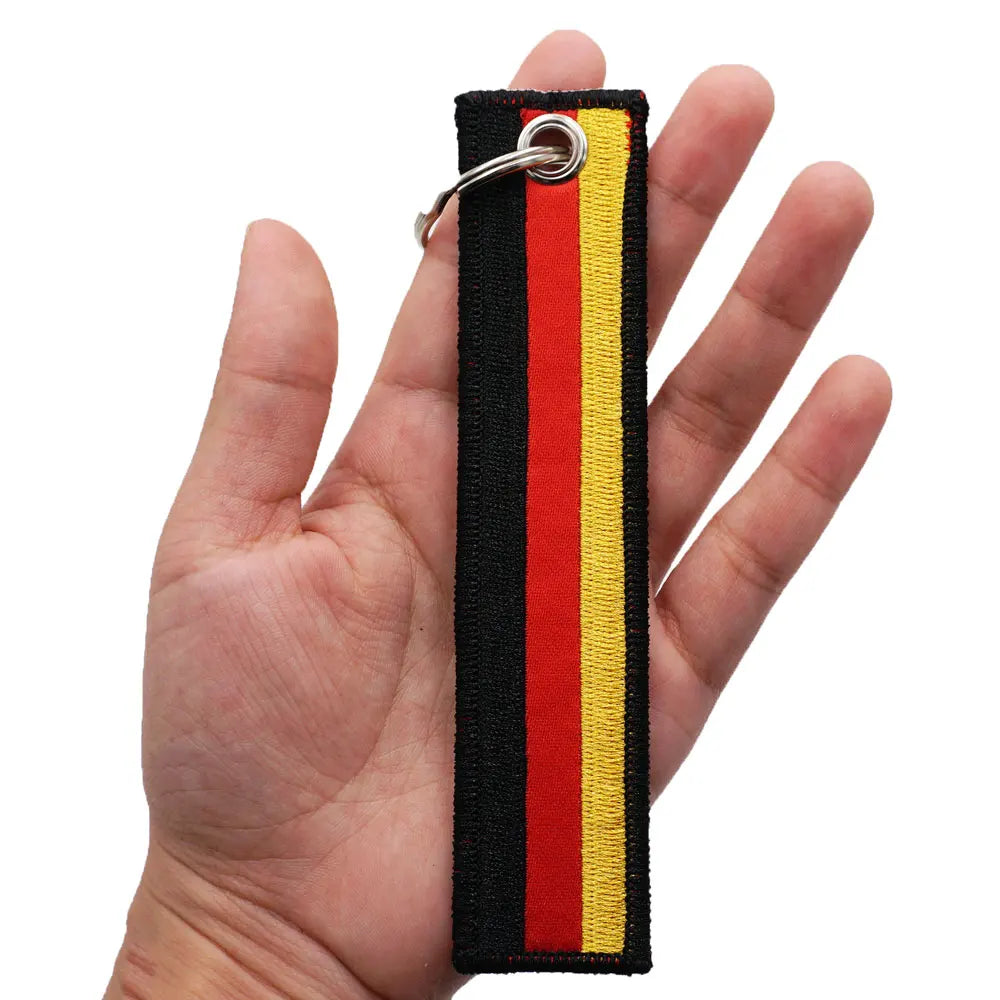 Flag 'Germany' Embroidered Keychain