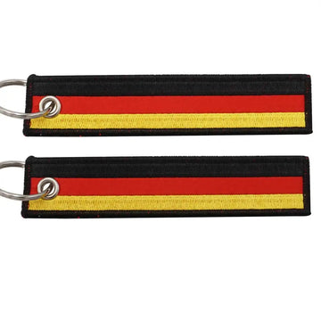Flag 'Germany' Embroidered Keychain