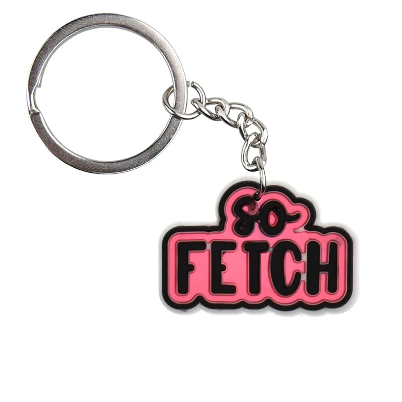 'Burn Book | Lips' Keyring PVC Keychain