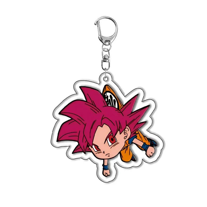 Dragon Ball Z 'Ultimate Goku' Keyring PVC Keychain