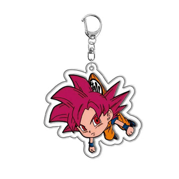 Dragon Ball Z 'Ultimate Goku' Keyring PVC Keychain