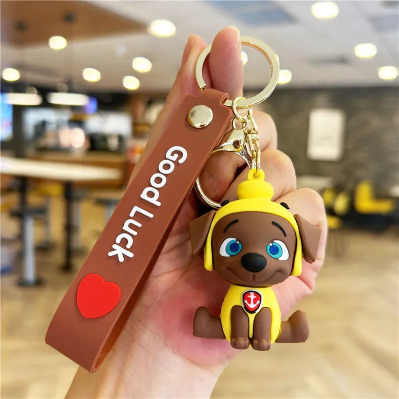 Paw Patrol 'Zuma' Keyring PVC Keychain