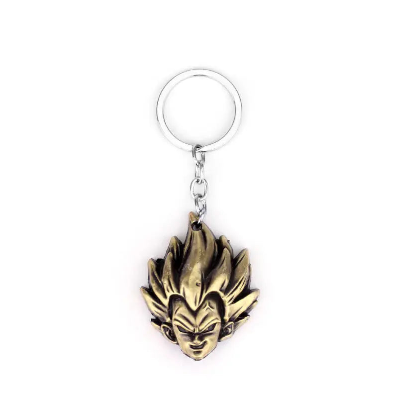 Dragon Ball Z 'Bronze Vegeta' Keyring Metal Keychain