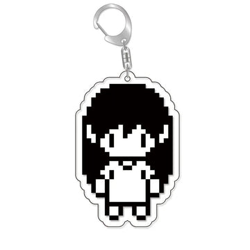 Omori 'Mari | Pixel' Keyring Plastic Keychain