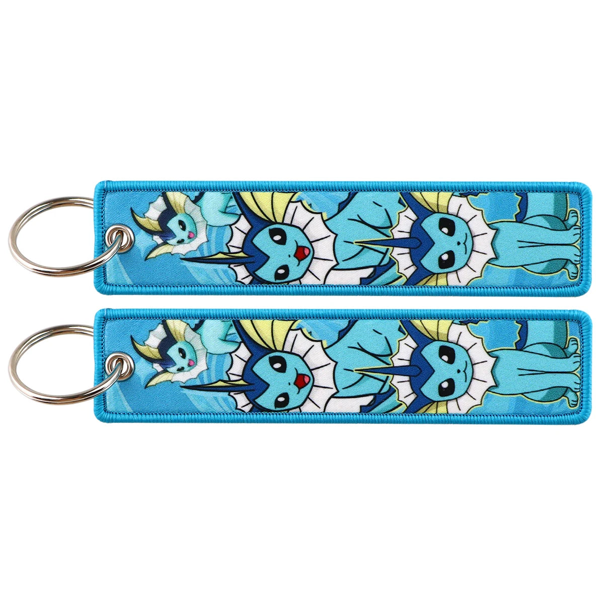 Pokemon 'Butterfree | Caterpie' Embroidered Keychain