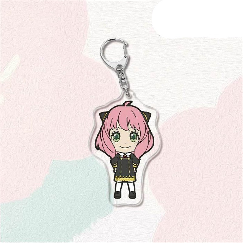 SPY X FAMILY 'Anya Forger | Chibi' Keyring Acrylic Keychain