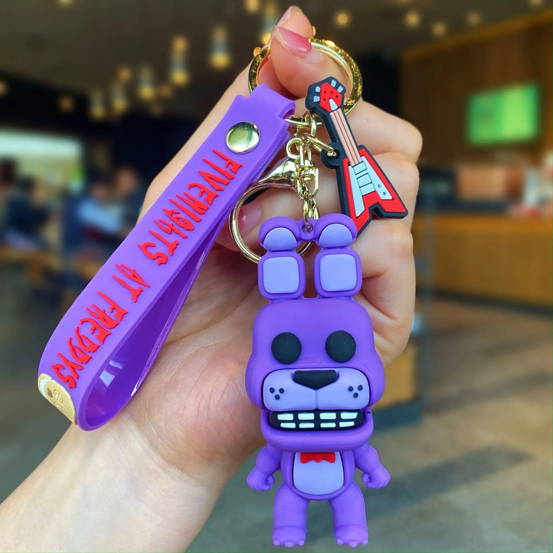 Five Nights at Freddy's 'Bonnie' Keyring PVC Keychain