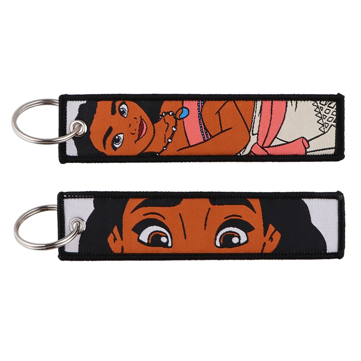 Moana Embroidered Keychain