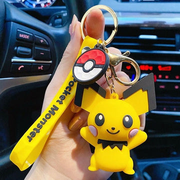 Pokemon 'Pikachu | Pokemon Ball'  Keyring PVC Keychain