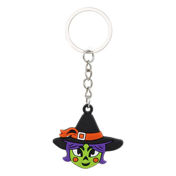 Cartoons 'Halloween Witch Ver. 2' Keyring Silicone Keychain
