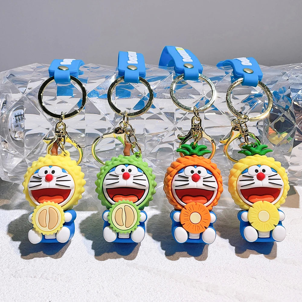 Doraemon 'Green' Keyring PVC Keychain