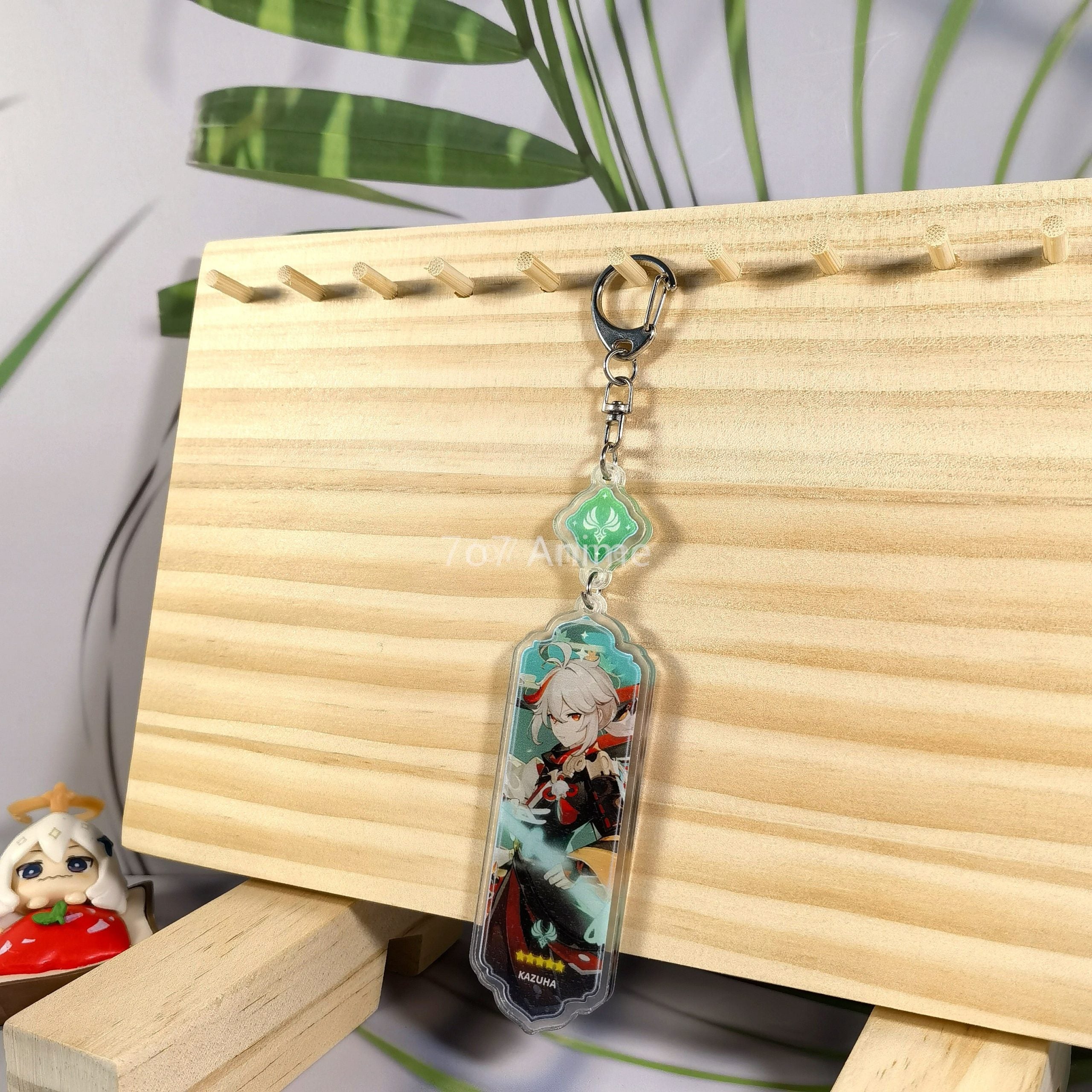 Genshin Impact 'Kazuha' Keyring Metal Keychain