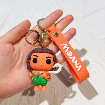 Moana ’Maui Chibi' Silicone Keyring Keychain