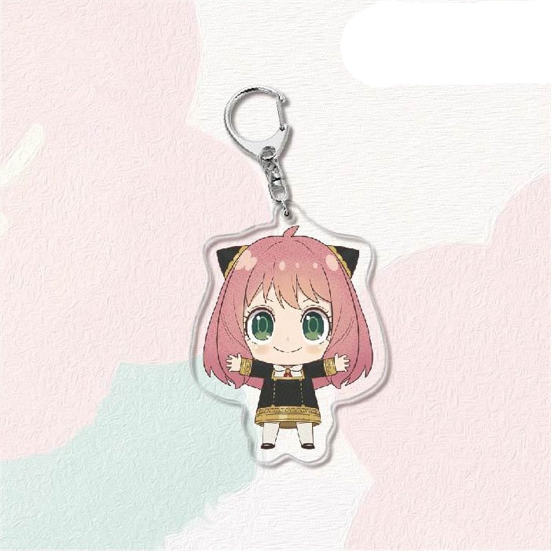 SPY X FAMILY 'Anya Forger | Happy' Keyring Acrylic Keychain