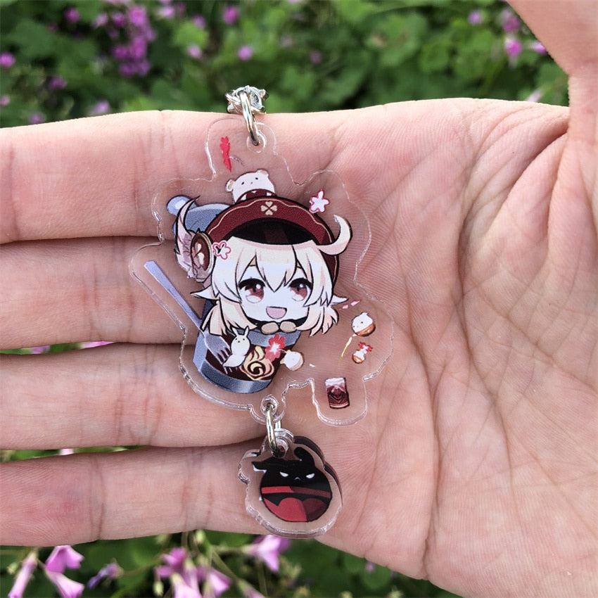 Genshin Impact 'Klee' Keyring Plastic Keychain