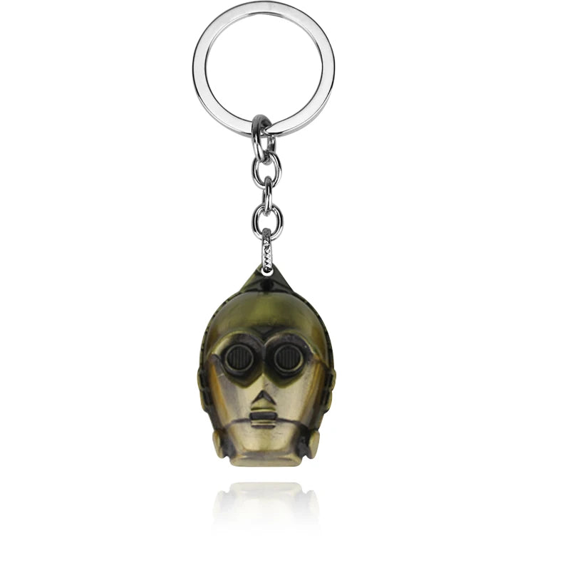 Star Wars 'C-3PO | Brass' Keyring Metal Keychain
