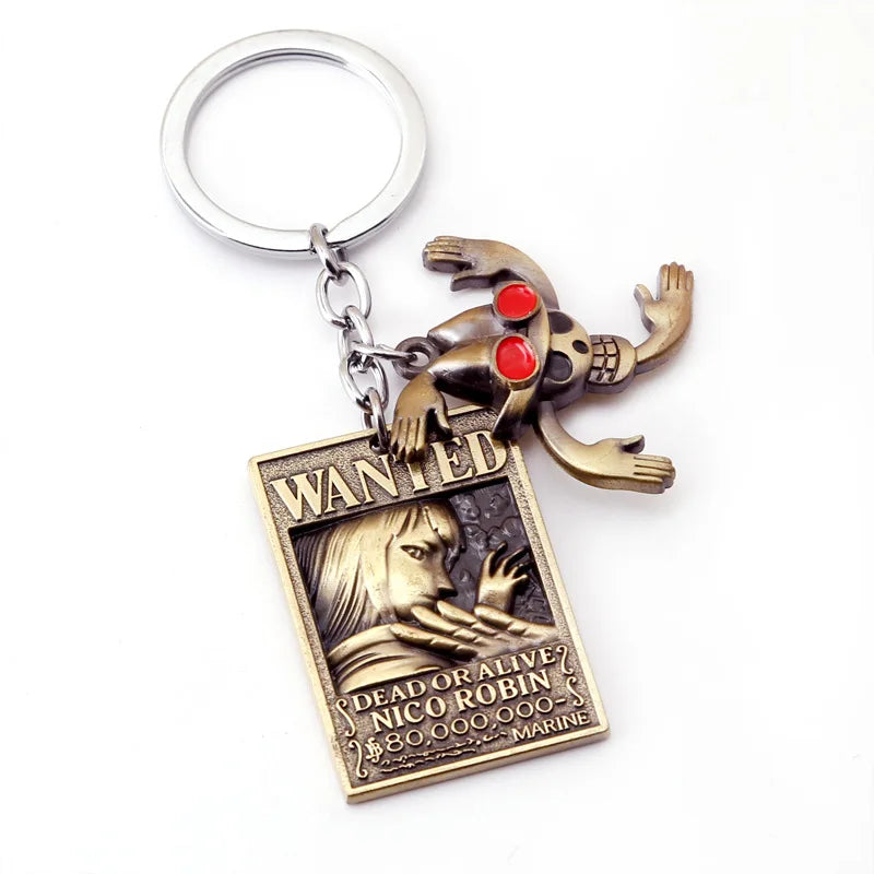 One Piece 'Robin' Keyring Metal Keychain