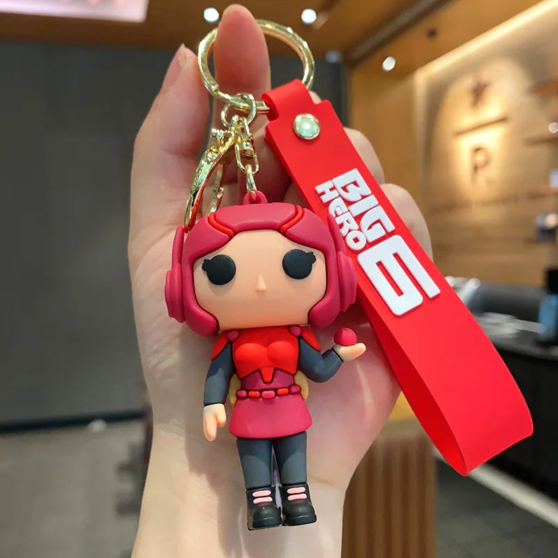 Big Hero 6 'Honey Lemon' Keyring PVC Keychain