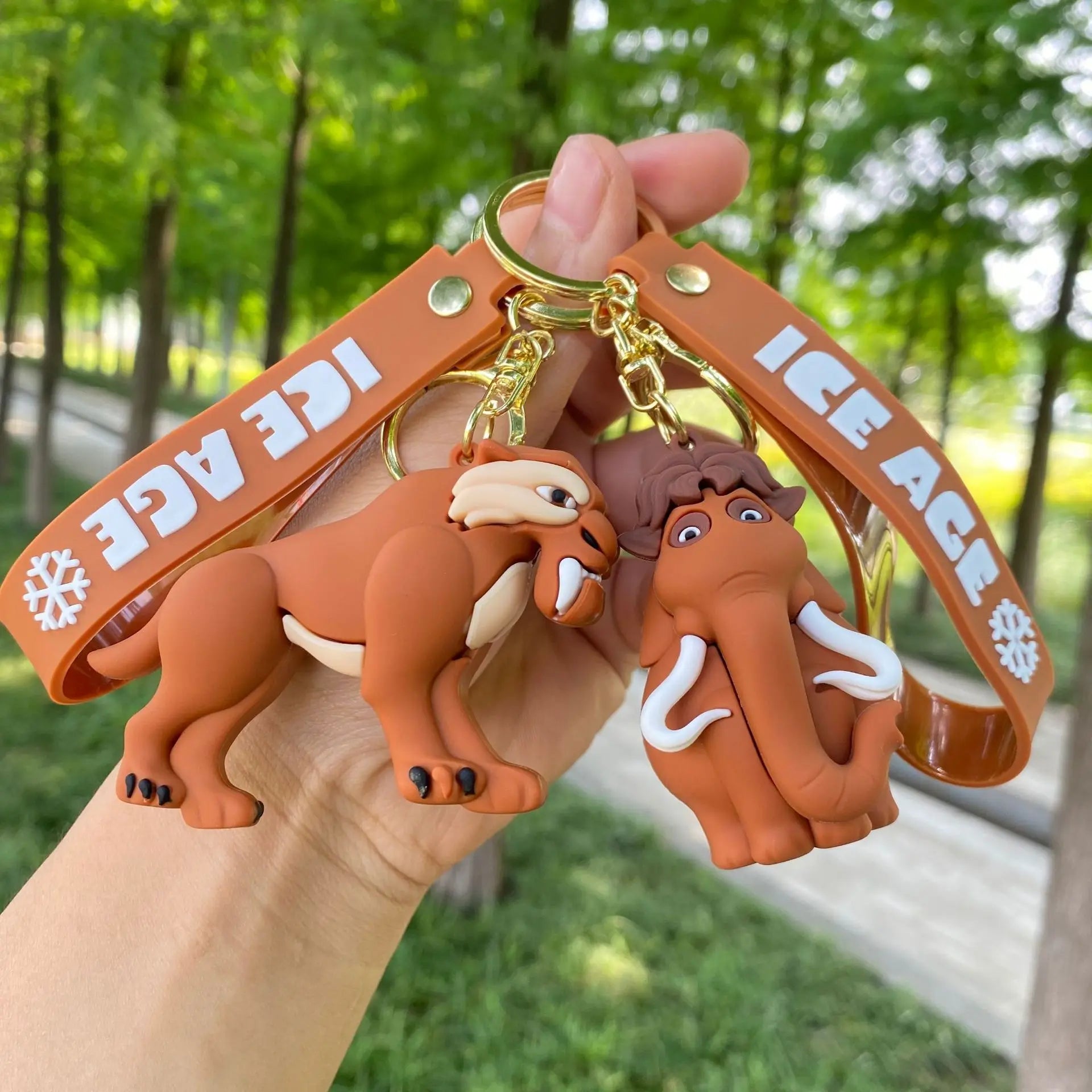 Ice Age 'Diego' Keyring PVC Keychain