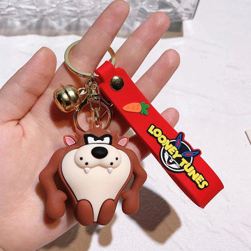 Looney Tunes 'Taz' Keyring Rubber Keychain