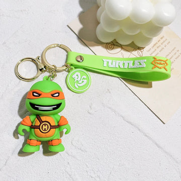 Ninja Turtles 'Michaelangelo' Keyring PVC Keychain