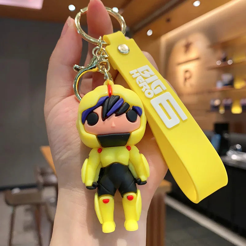 Big Hero 'Go Go Tomago' Keyring PVC Keychain