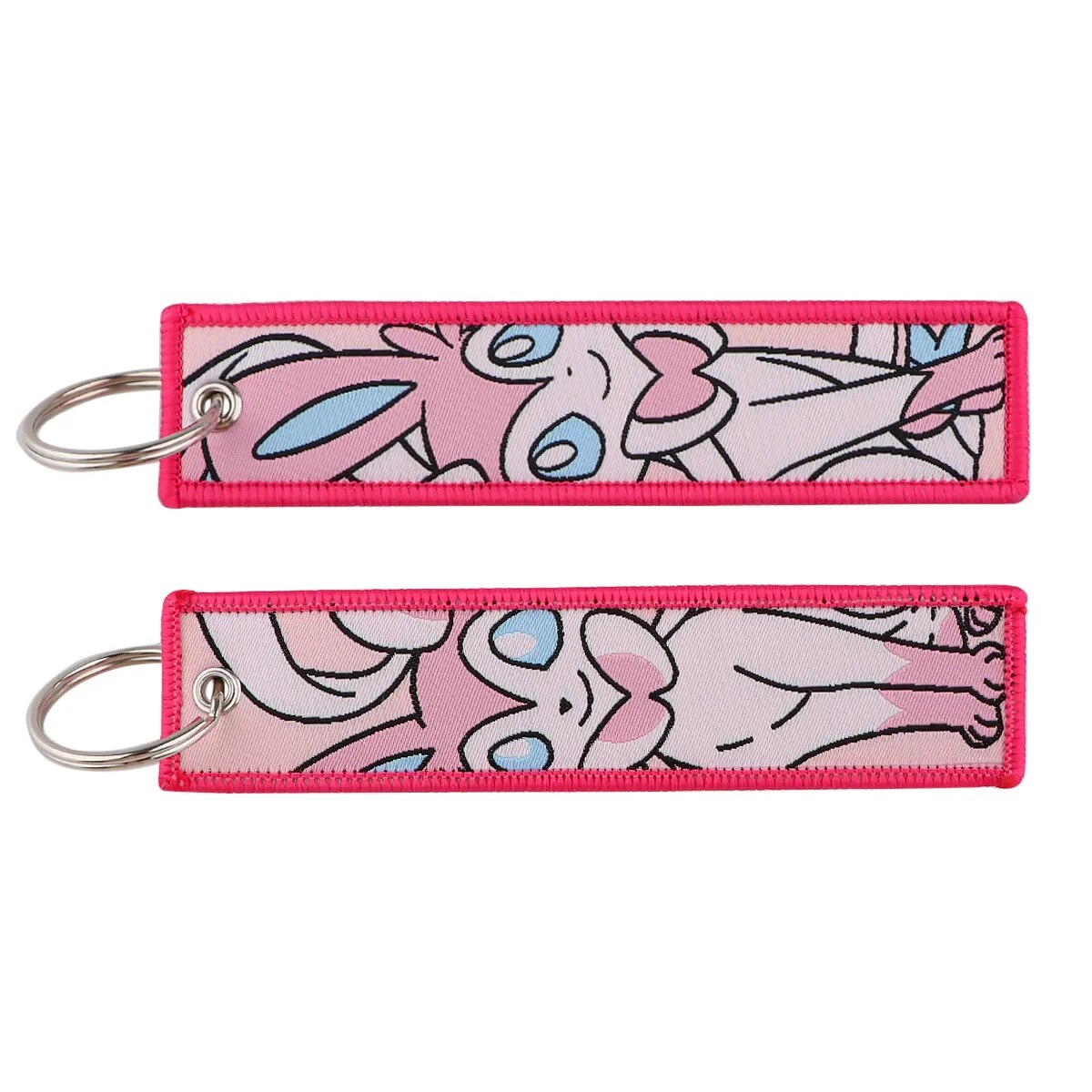 Pokemon 'Sylveon' Embroidered Keychain