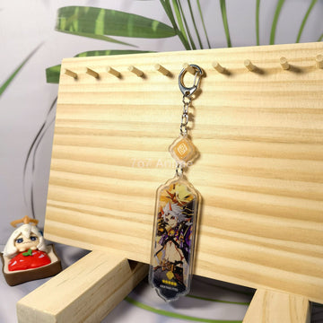 Genshin Impact 'Arataki Itto' Keyring Metal Keychain