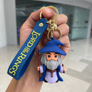 The Lord of the Rings 'Gandalf the Grey | Chibi' Keyring Silicone Keychain