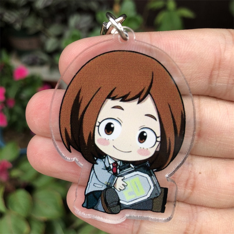 My Hero Academia 'Ochaco Uraraka' Keyring Plastic Keychain