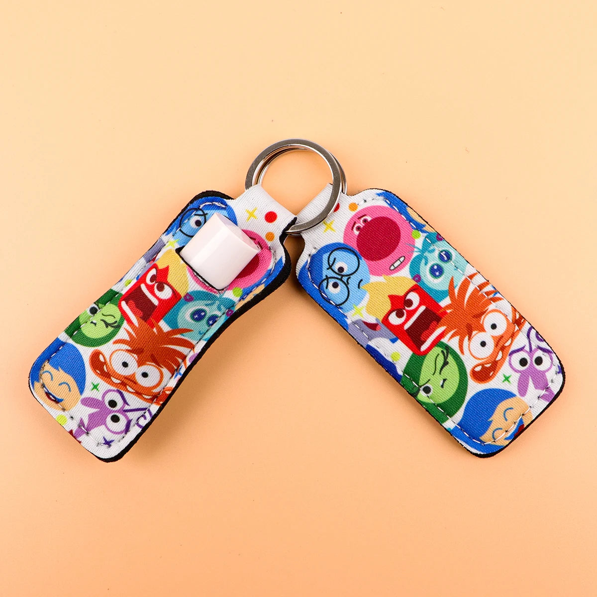 Inside Out 'Amazed Emotions' Lipstick Holder Keychain